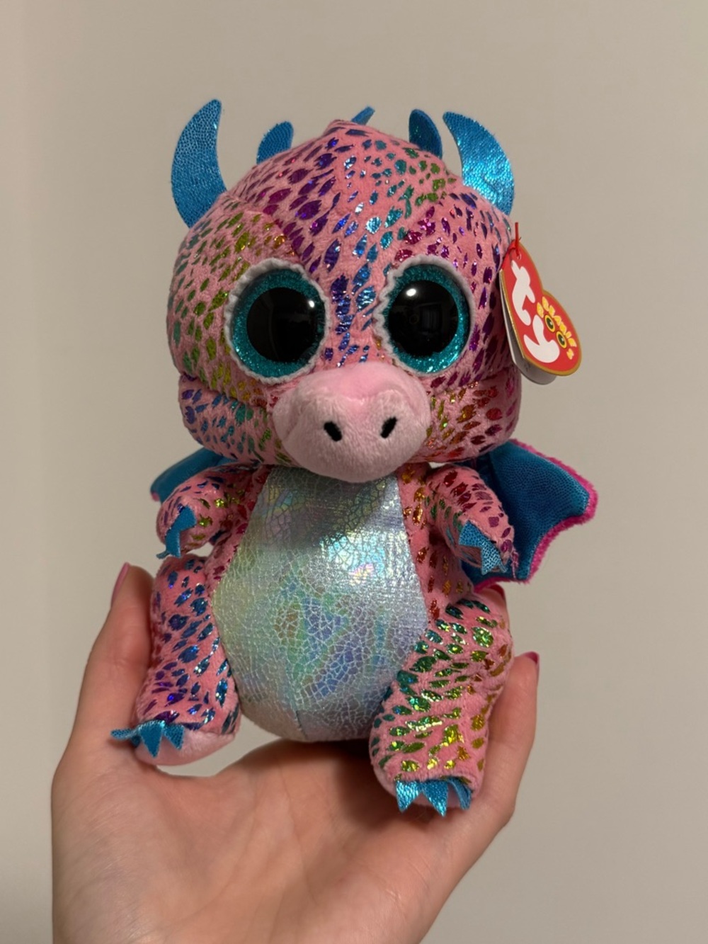 Ty Beanie Boos - FLINT the Dragon